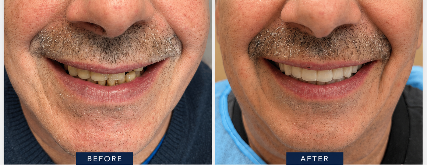 Before and After smile transformation 4